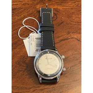 Alpina Seastrong Diver Heritage Cream Men's Watch - AL-525S4H6 New with tags